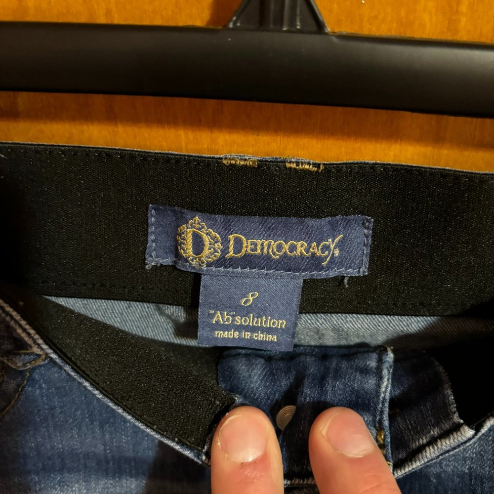 Democracy “Ab”solution  Denim‎ Jeans absolution Size 8 - Picture 9 of 16